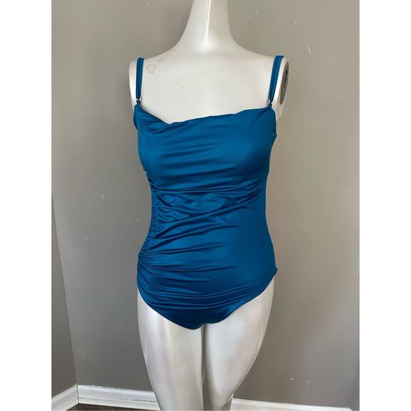 AGUA BENDITA Maui Menfis Cutout One Piece Swimsuit XL $160 - Picture 5 of 10